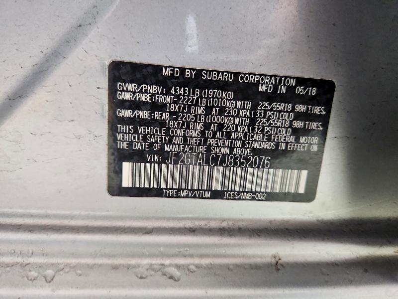 2018 Subaru Crosstrek Limited
