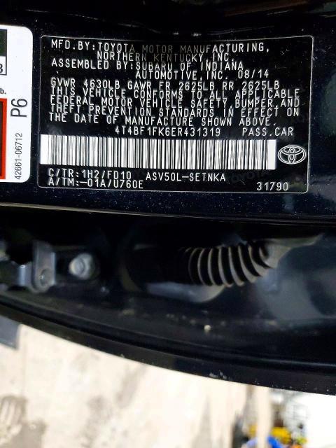2014 Toyota Camry l