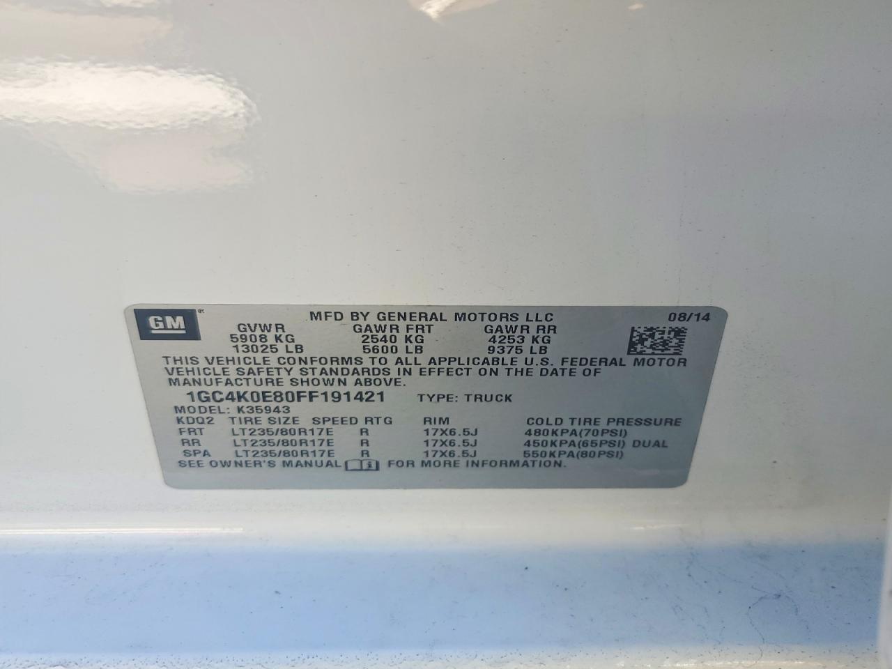 2015 Chevrolet Silverado K3500 LTZ