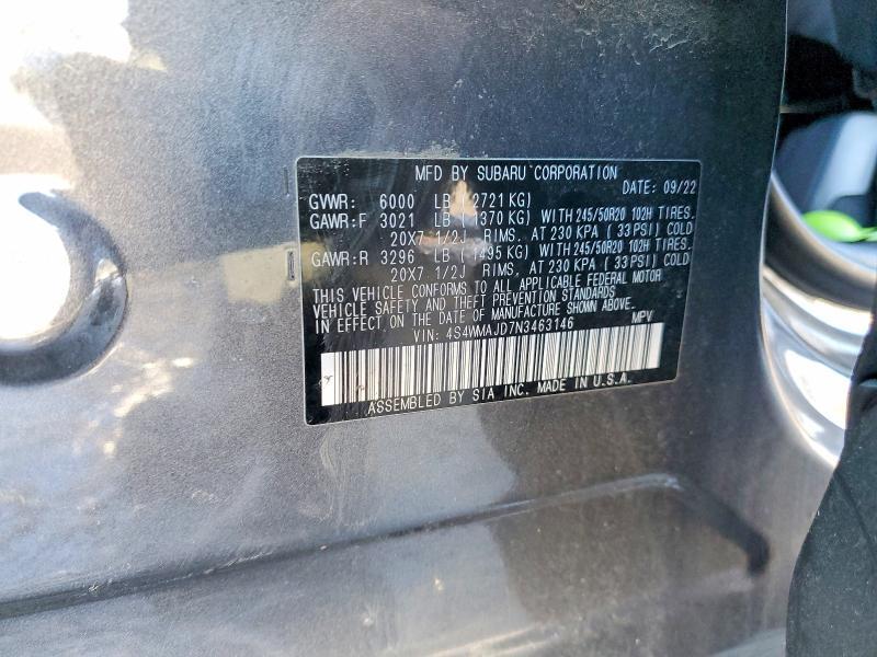 2022 Subaru Ascent Onyx Edition