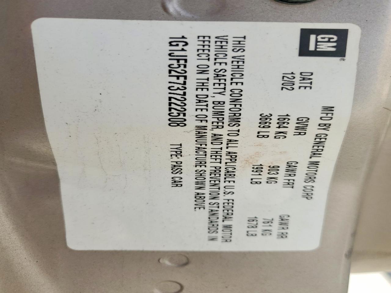 2003 Chevrolet Cavalier ls