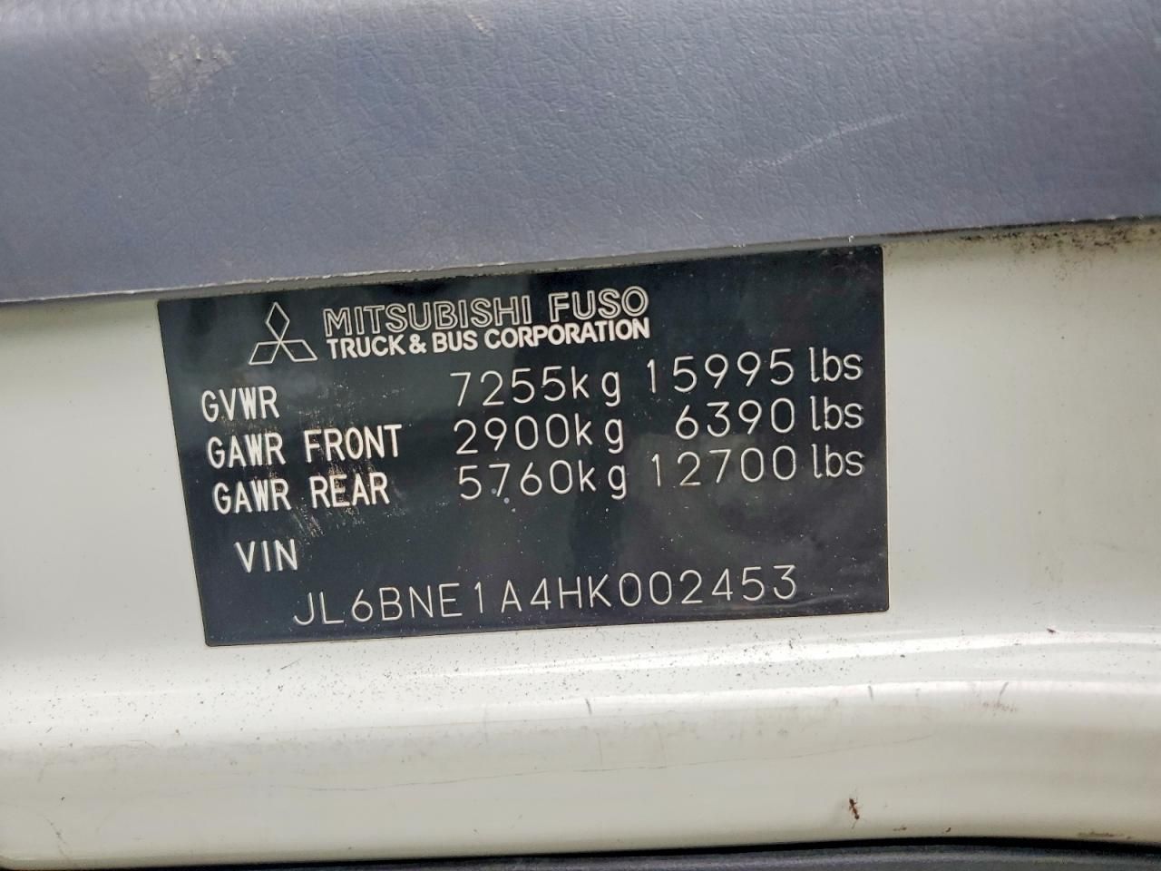 2017 Mitsuifuso 2017 Mitsubishi Fuso FEC72S Refrigerated BOX Truck