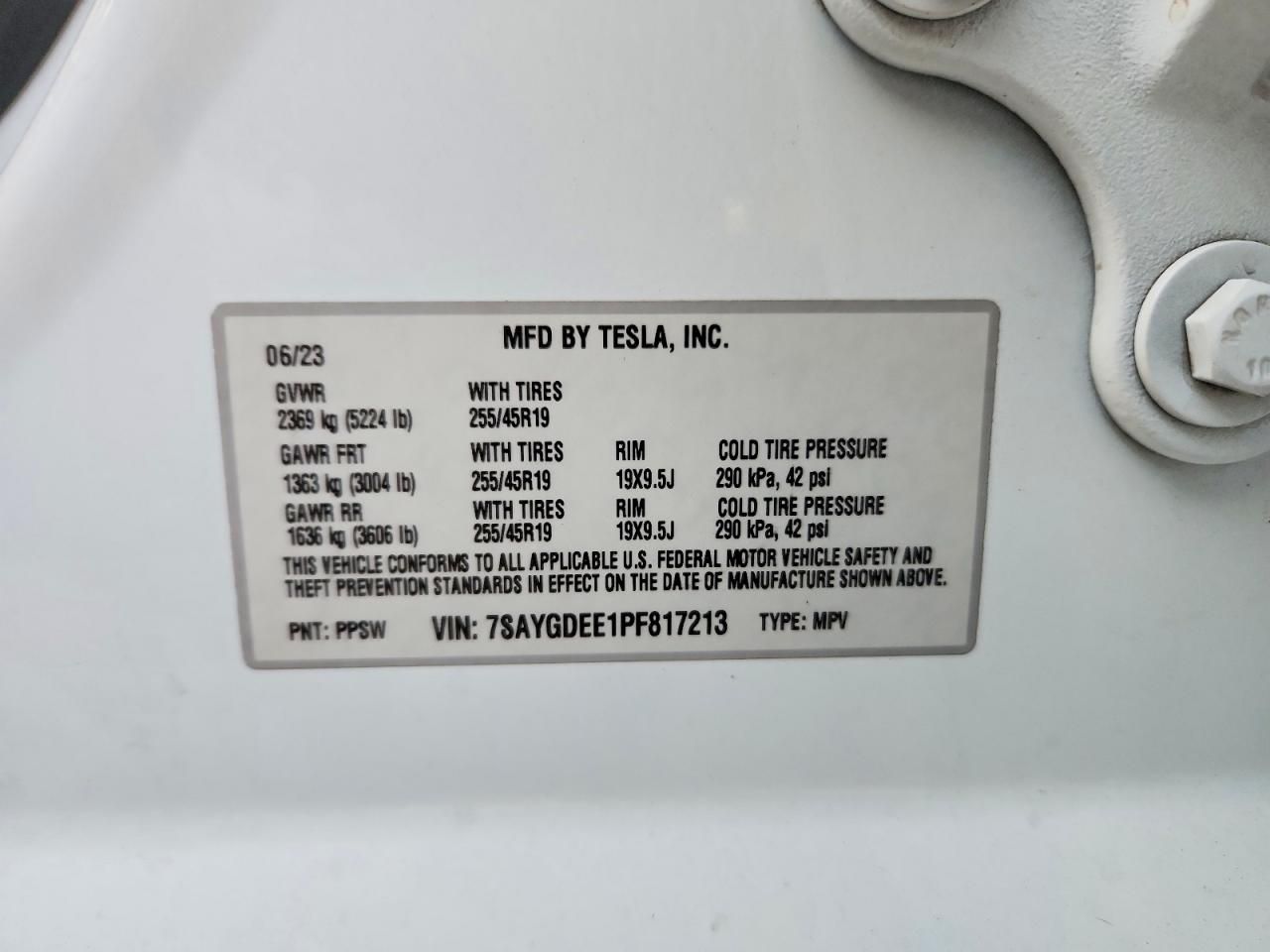 2023 Tesla Model y