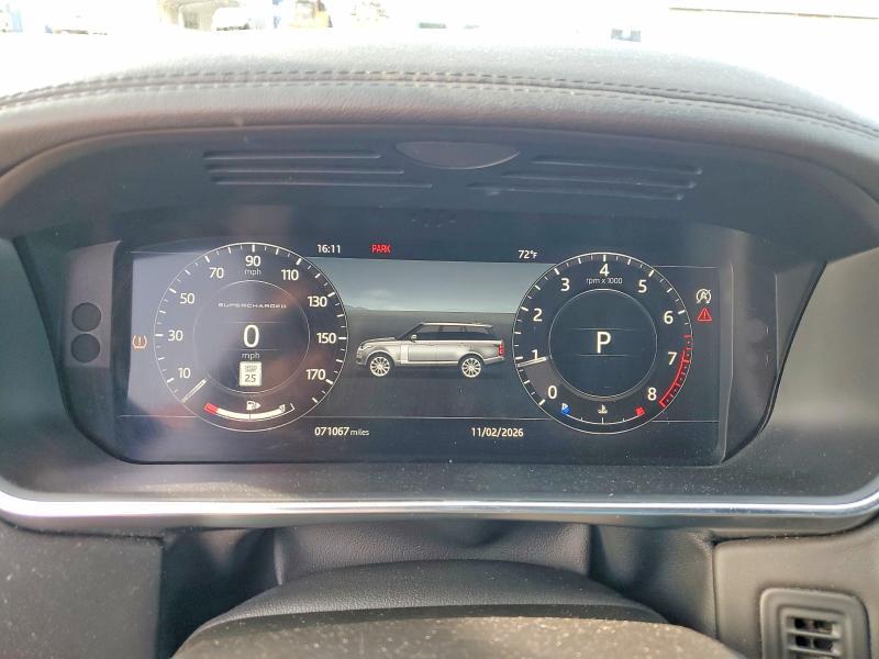 2018 Land Rover Range Rover Supercharged