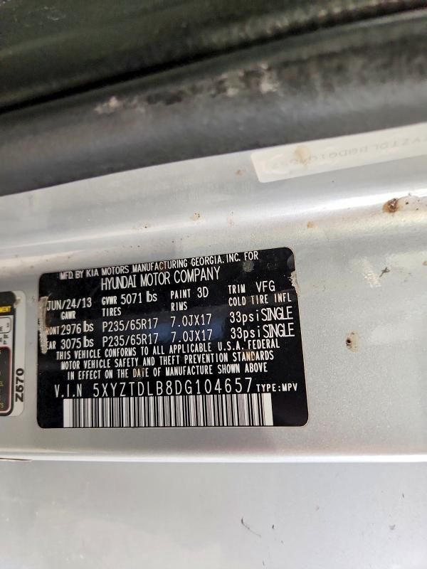 2013 Hyundai Santa fe