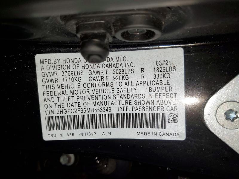 2021 Honda Civic lx
