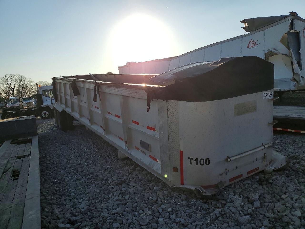 1995 Travis End Dump Trailer