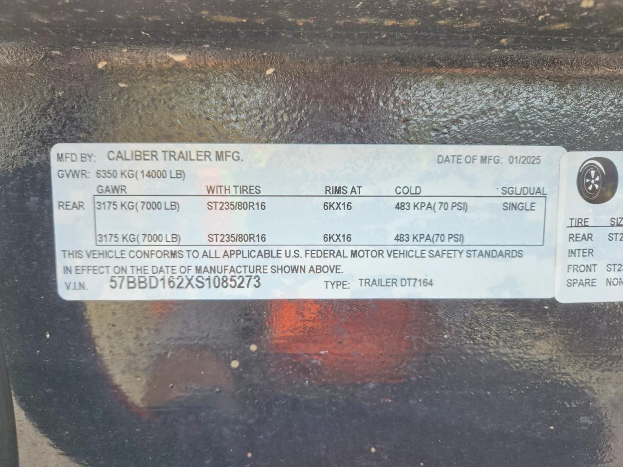 2025 Cail Unknown-dump Trailer