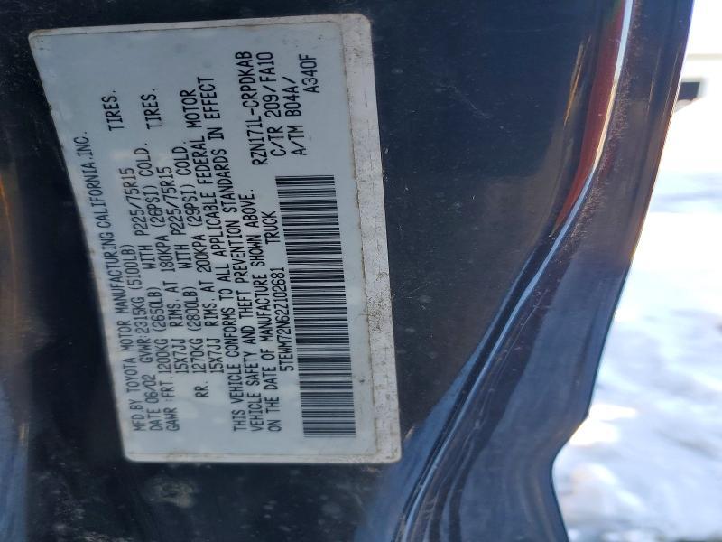 2002 Toyota Tacoma Xtracab