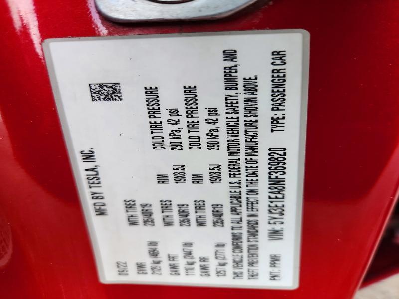 2022 Tesla Model 3