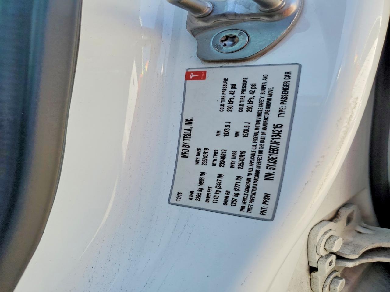 2018 Tesla Model 3