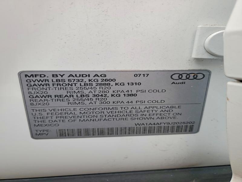 2018 Audi SQ5 Premium Plus