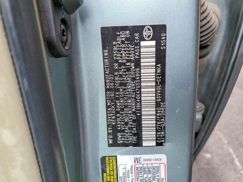 2007 Toyota Camry le