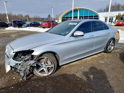2015 Mercedes-Benz C 300 4matic en venta en East Granby, CT