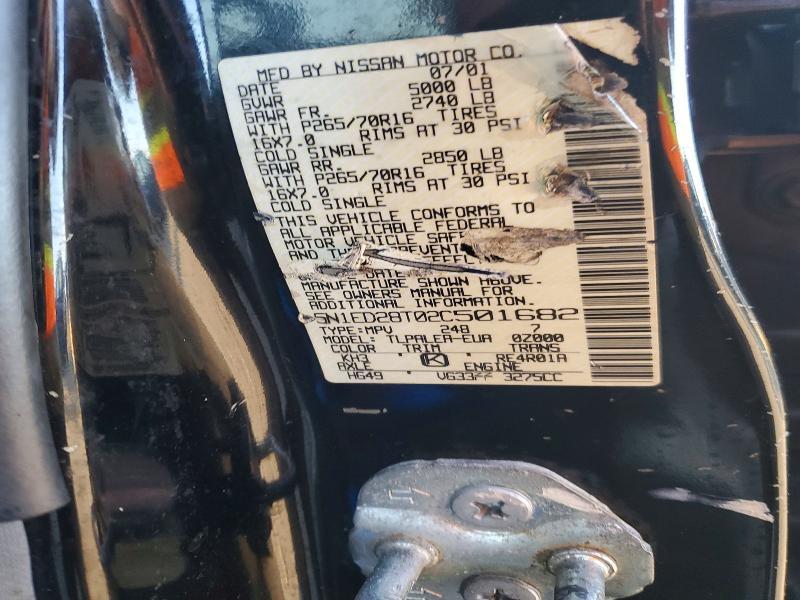 2002 Nissan Xterra xe