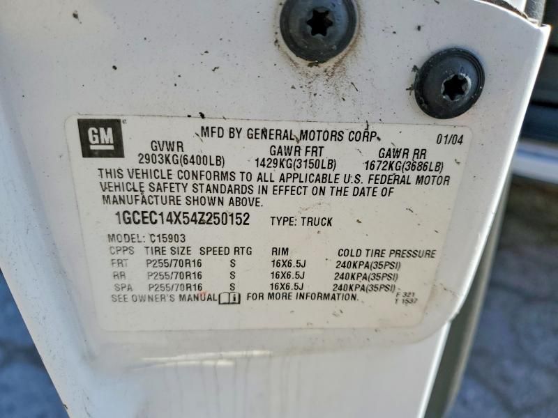 2004 Chevrolet Silverado C1500