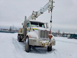 Peterbilt Tractor 340 salvage cars for sale: 2008 Peterbilt Tractor 2008 Peterbilt 340 Crane Truck
