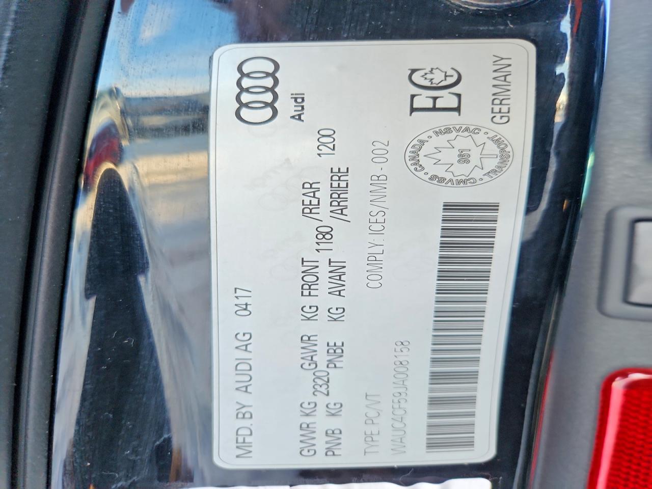 2018 Audi S5 Prestige