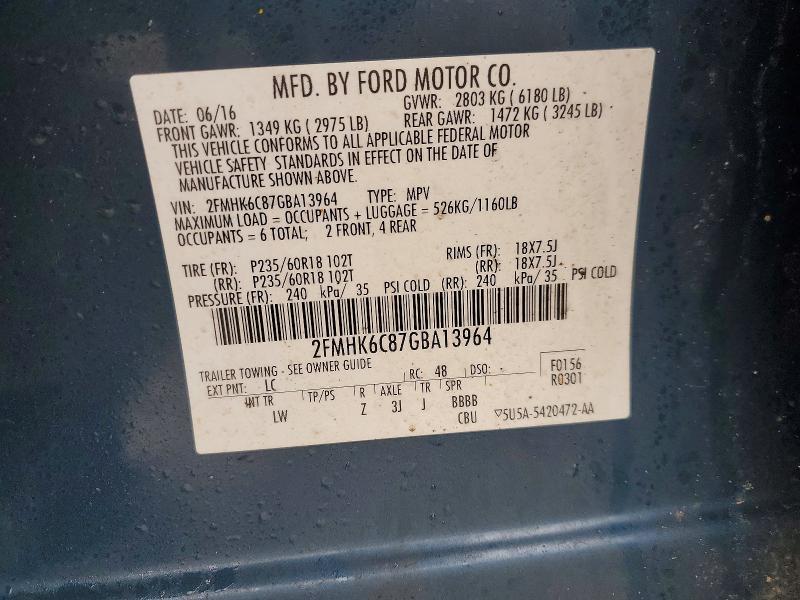 2016 Ford Flex sel