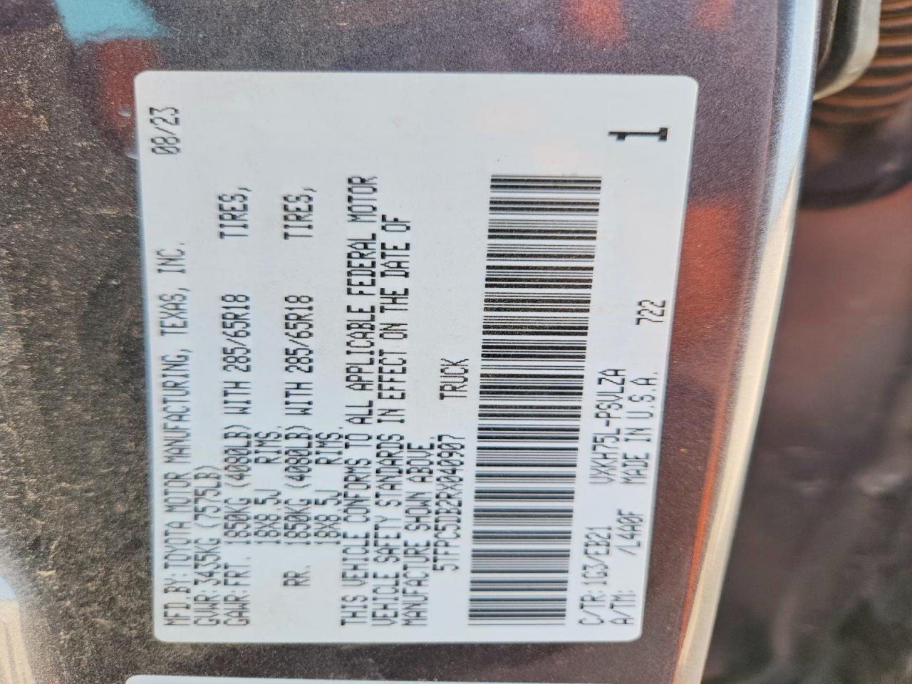 2024 Toyota Tundra TRD PRO HV