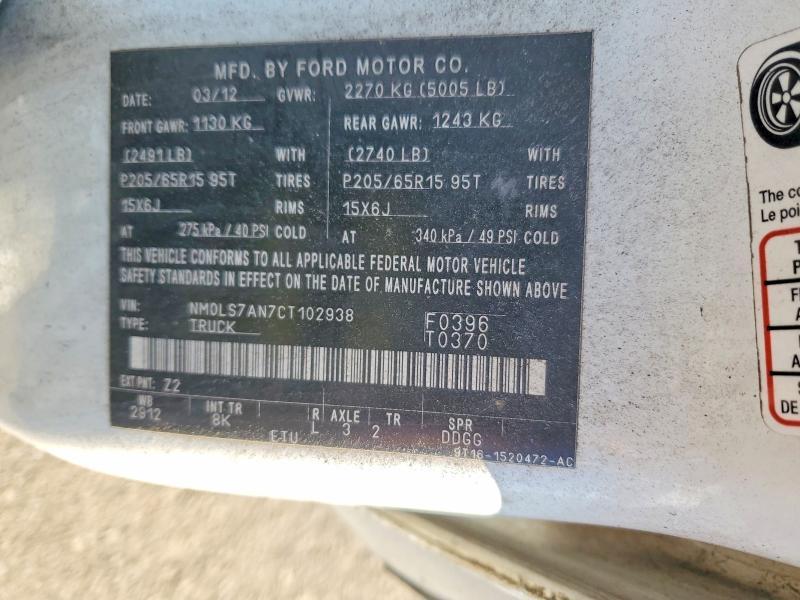 2012 Ford Transit Connect xl