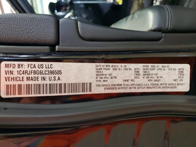 2020 Jeep Grand Cherokee Limited