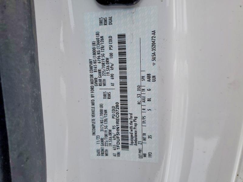 2024 Ford F550 Super Duty Ambulance