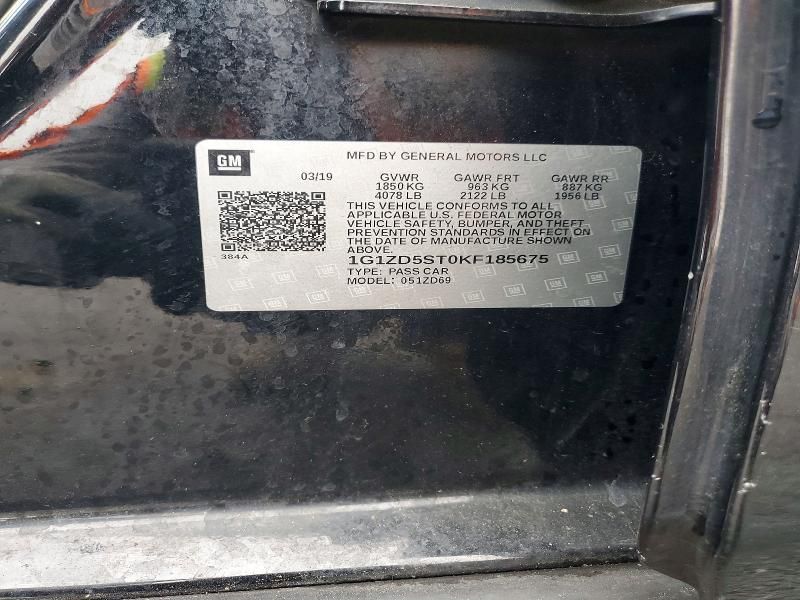 2019 Chevrolet Malibu lt