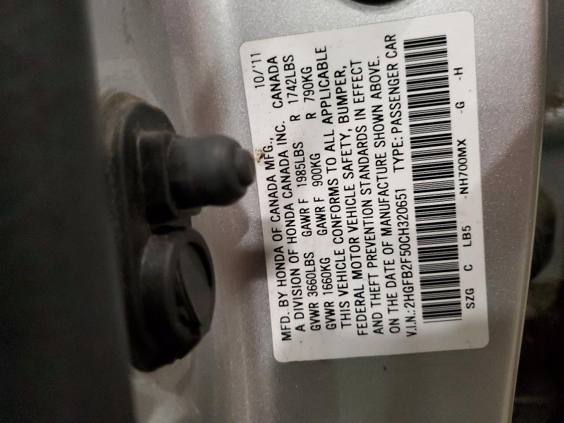 2012 Honda Civic lx