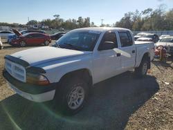 2004 Dodge Dakota Quad Sport en venta en Riverview, FL