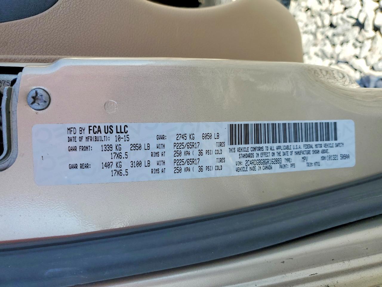 2016 Dodge Grand Caravan se