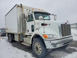 Salvage trucks for sale at Leroy, NY auction: 2016 Peterbilt 337 BOX Truck