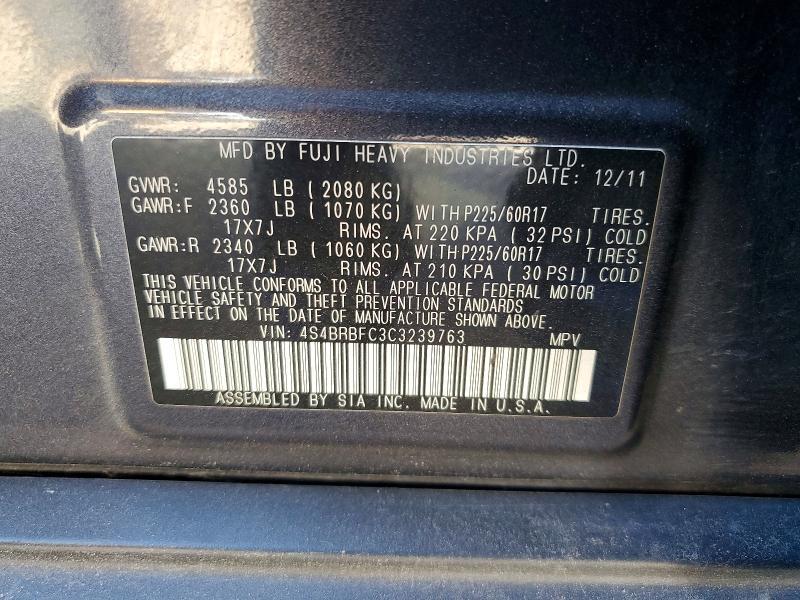 2012 Subaru Outback 2.5i Premium