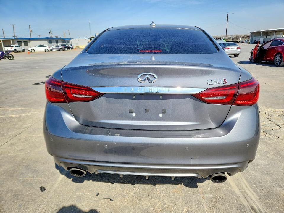 2020 Infiniti Q50 red Sport 400