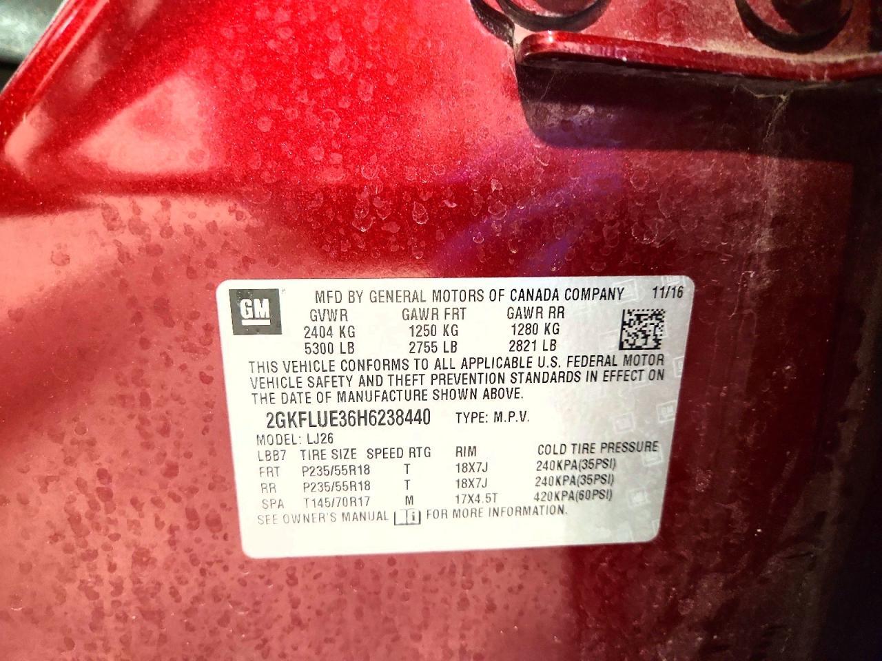 2017 GMC Terrain slt