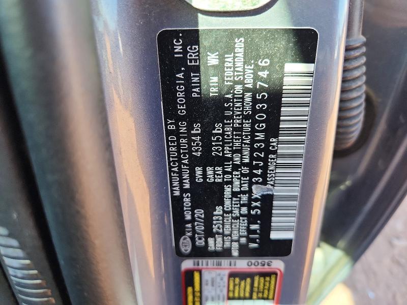 2021 KIA K5 ex