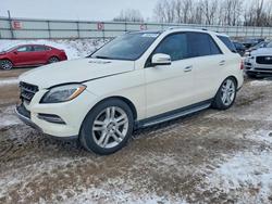 Vehiculos salvage en venta de Copart Davison, MI: 2013 Mercedes-Benz Ml 350 4matic