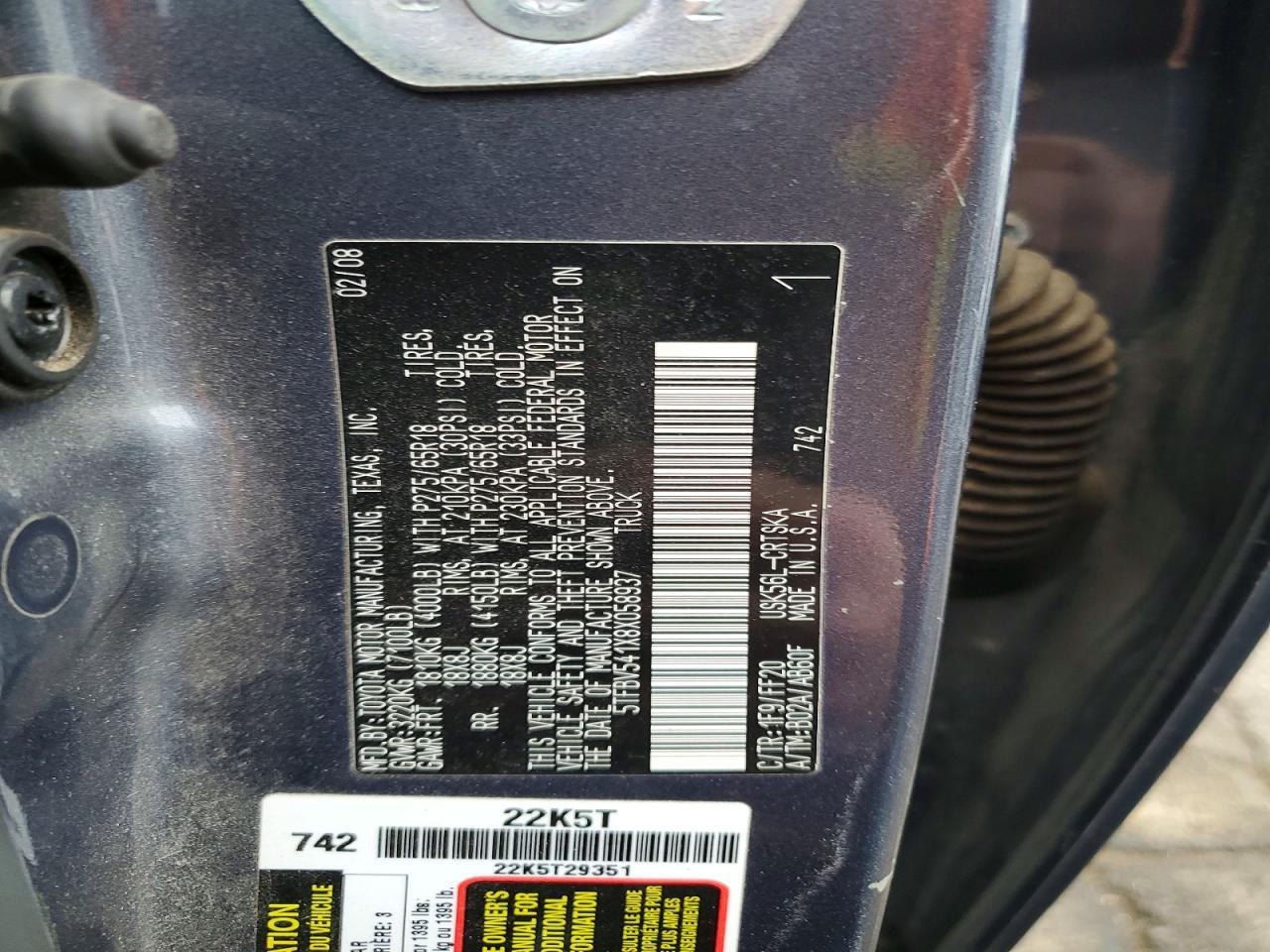 2008 Toyota Tundra Double Cab