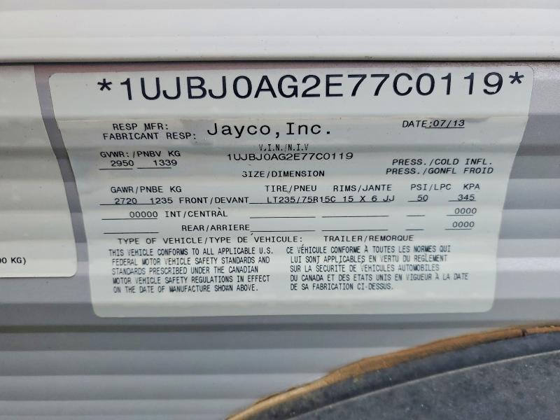 2014 Jayco Camper