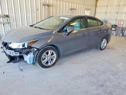 Salvage cars for sale from Copart Abilene, TX: 2018 Chevrolet Cruze lt