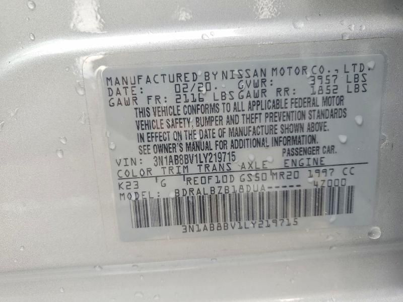 2020 Nissan Sentra s