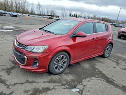 Chevrolet Sonic salvage cars for sale: 2017 Chevrolet Sonic lt