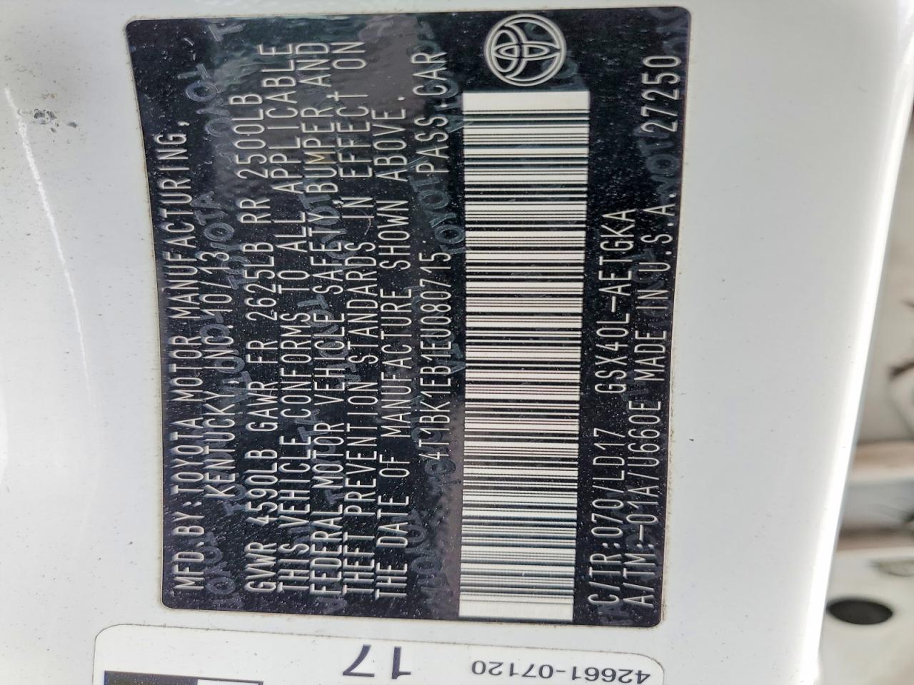 2014 Toyota Avalon Base