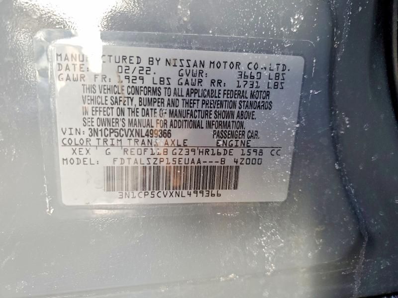 2022 Nissan Kicks sv