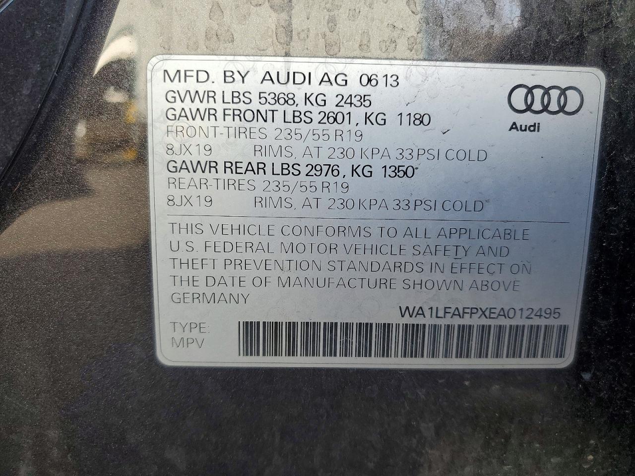 2014 Audi Q5 Premium Plus
