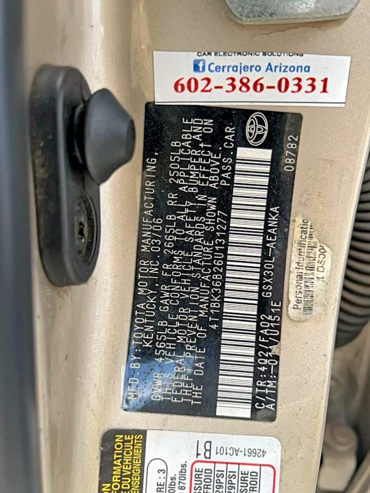2006 Toyota Avalon xl