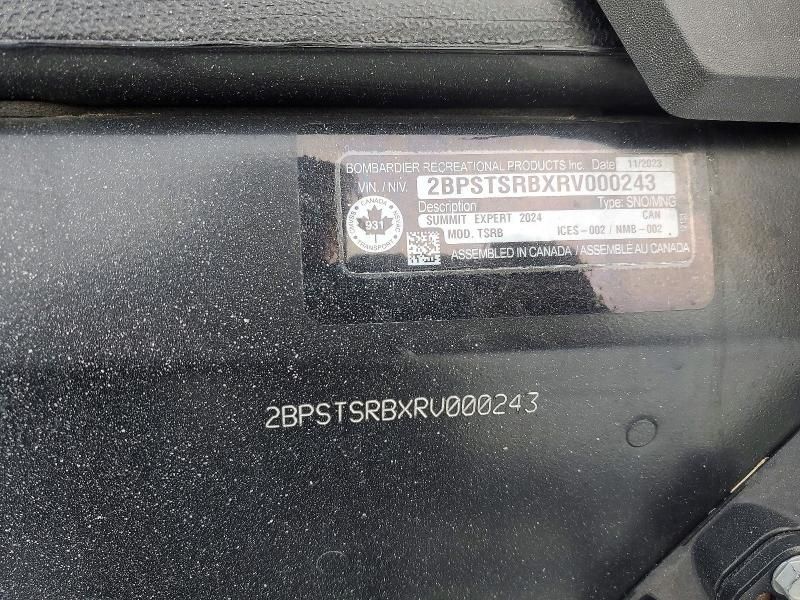 2024 Skidoo 2024 SKI-DOO Summit X 850 Turbo