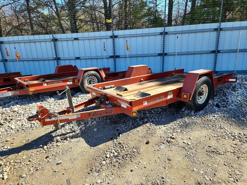 2017 Fell ING FT-6 T-1 Tilt Deck Equipment Trailer