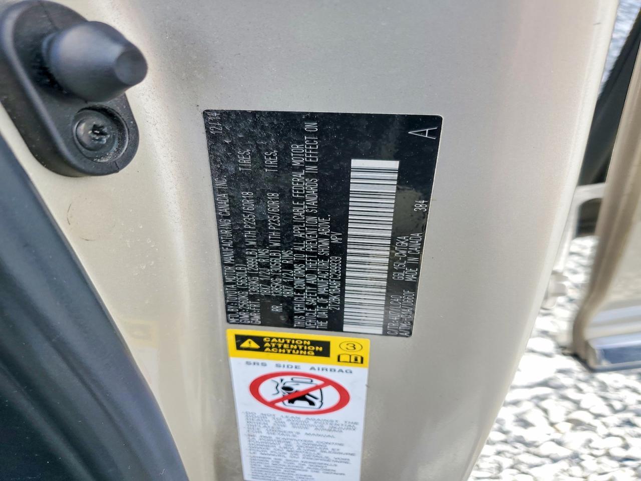 2015 Lexus Rx 350 Base