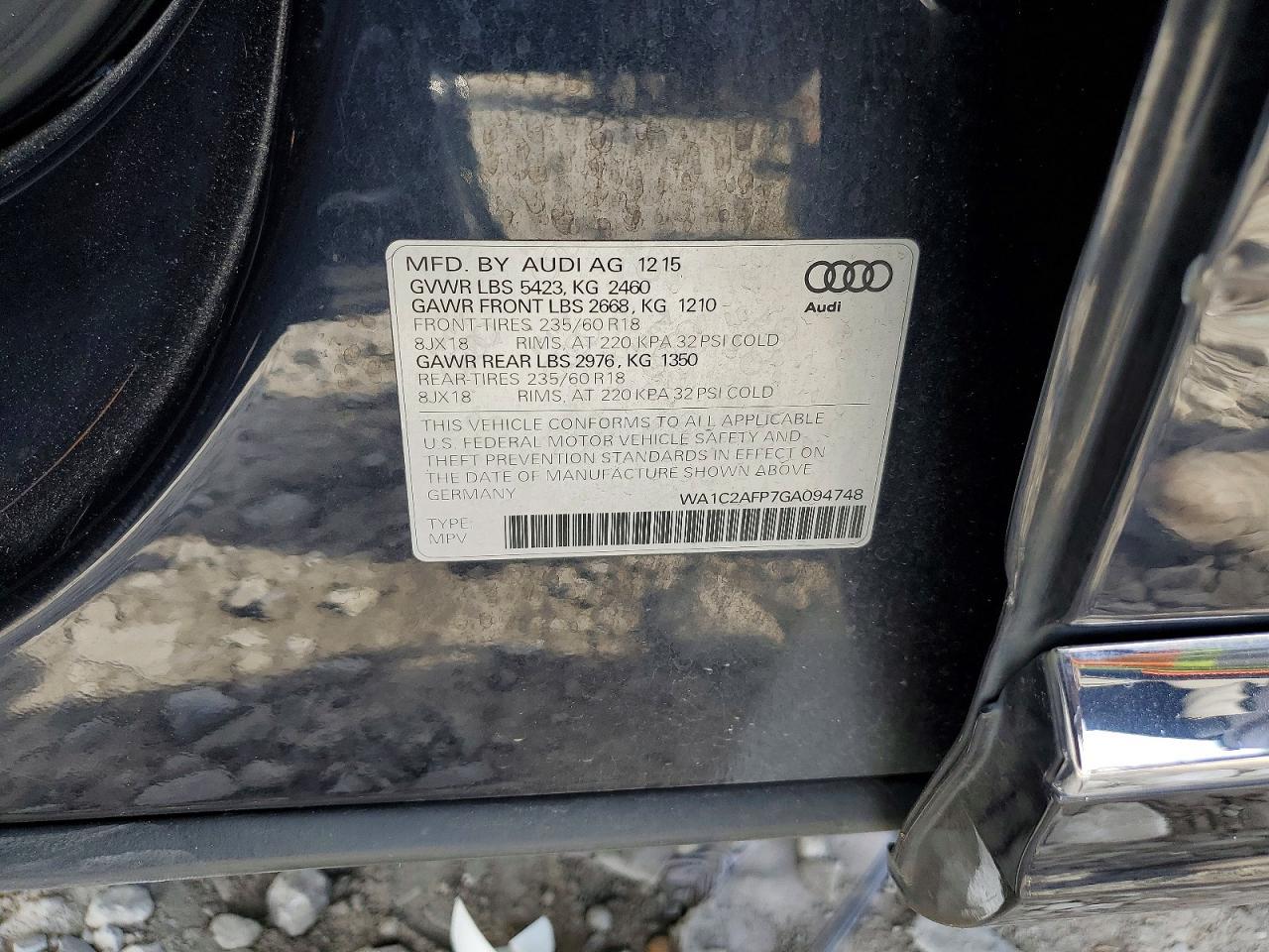 2016 Audi Q5 Premium